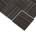 Recessed Recycled Rubber Tire Tiles